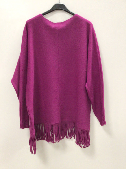 Fringed sweater