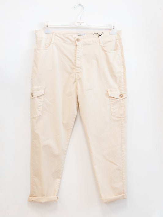 Pantalone cargo cotone