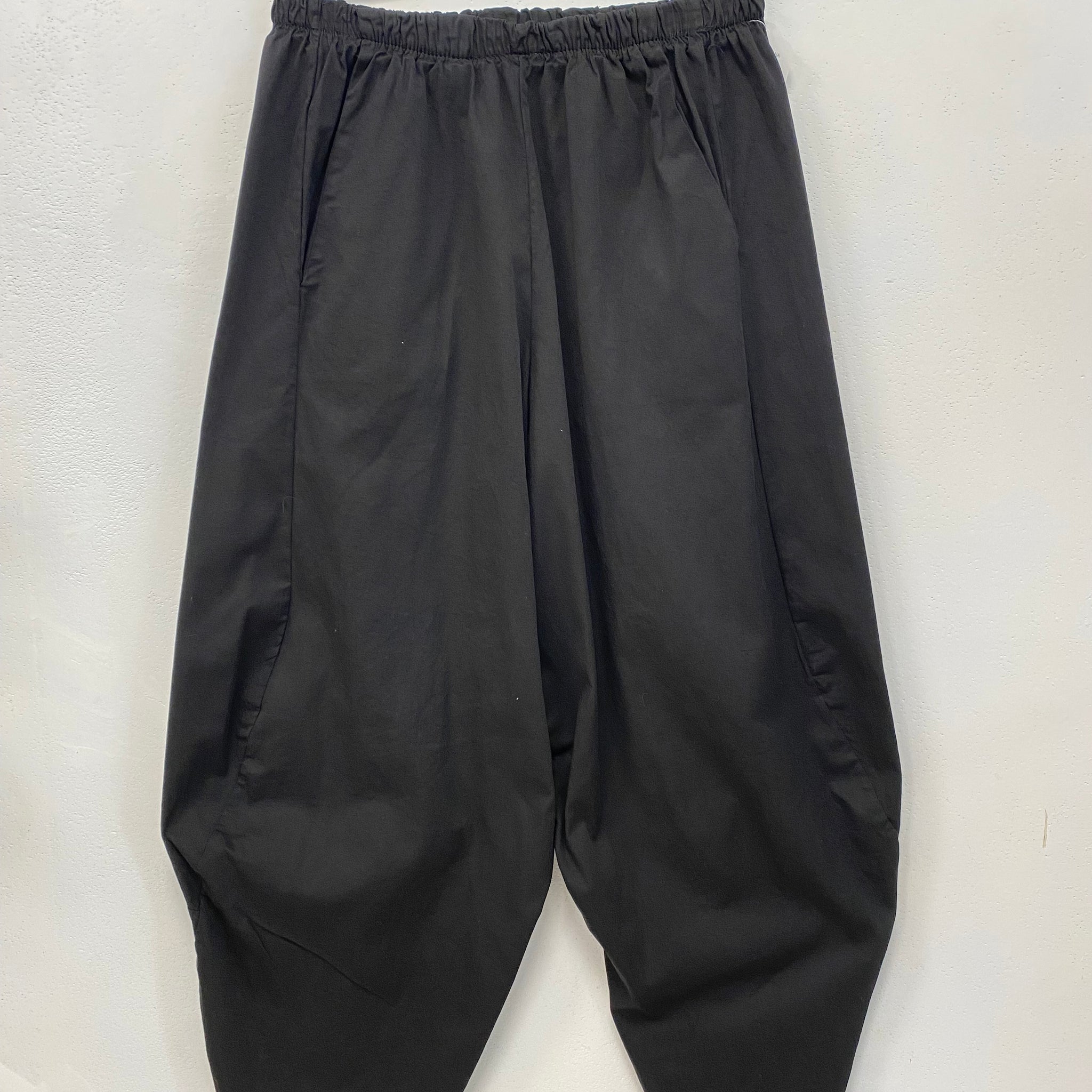 Cotton balloon trousers