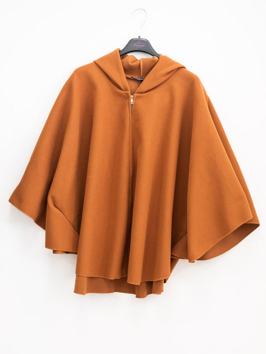 Solid color cape