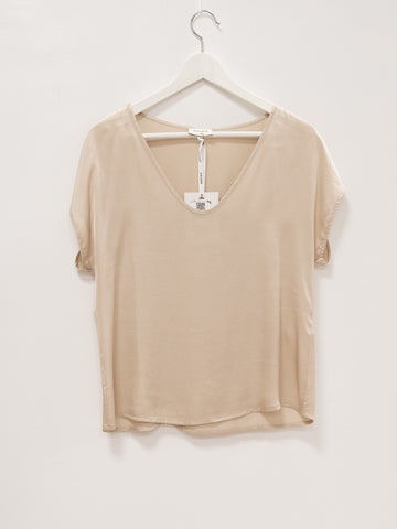 Blusa raso scollo V