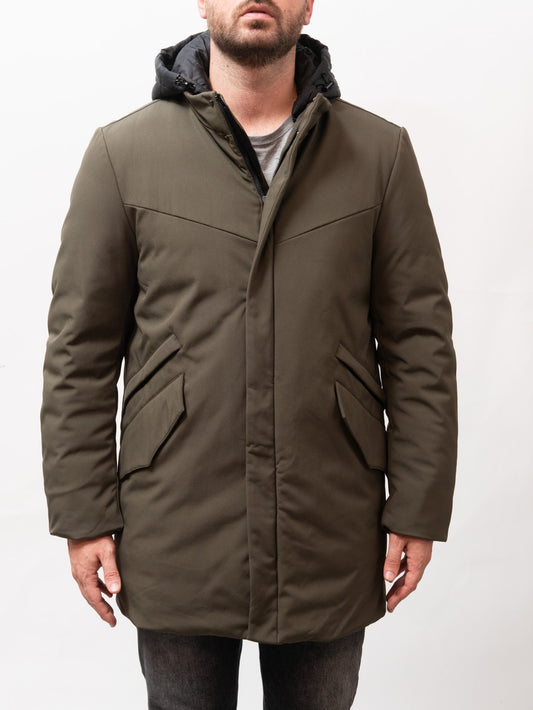 Lined parka