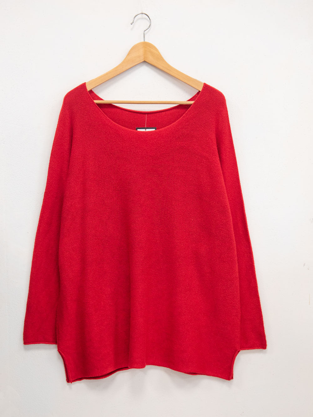 Oversized viscose sweater