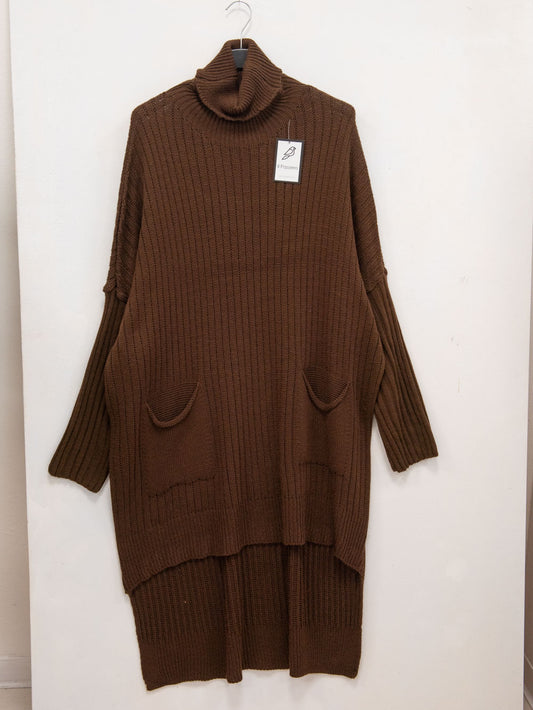 Oversized viscose sweater