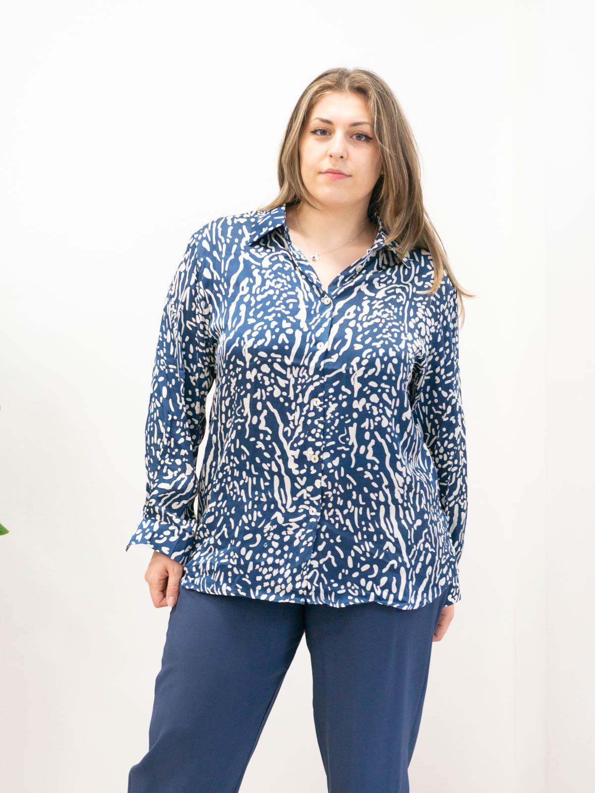 Viscose patterned shirt