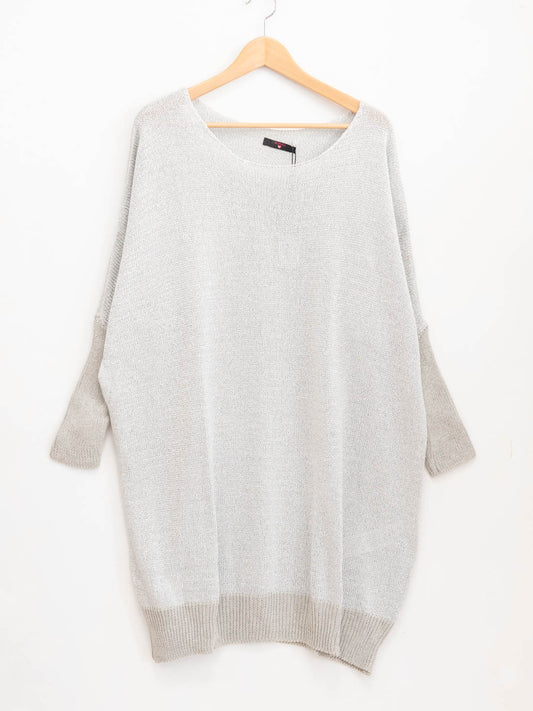 Maglia over lurex