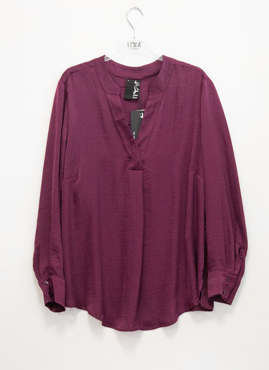 V-neck blouse