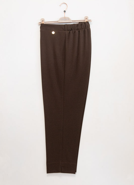 Pantalone capri crepe