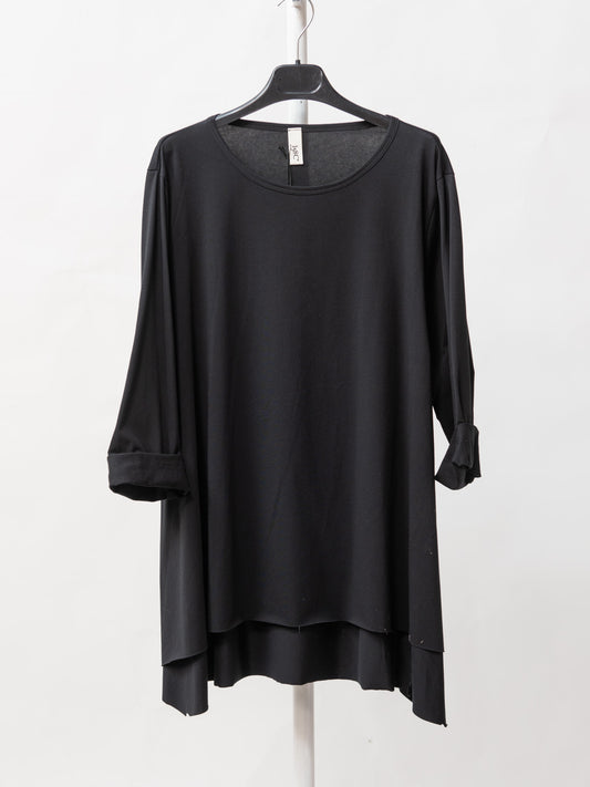 Maglia svasata cotone