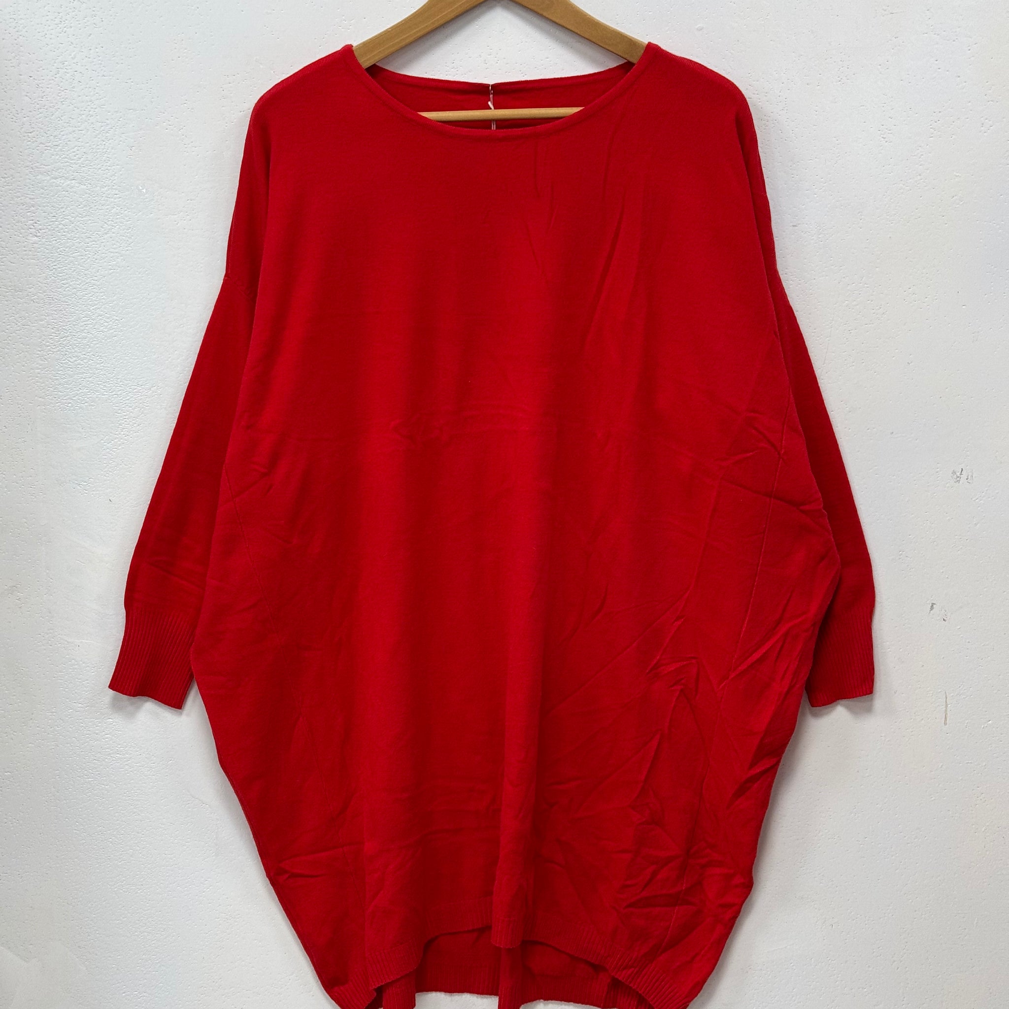 Maglia lunga rossa