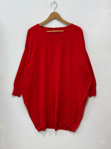 Maglia lunga rossa