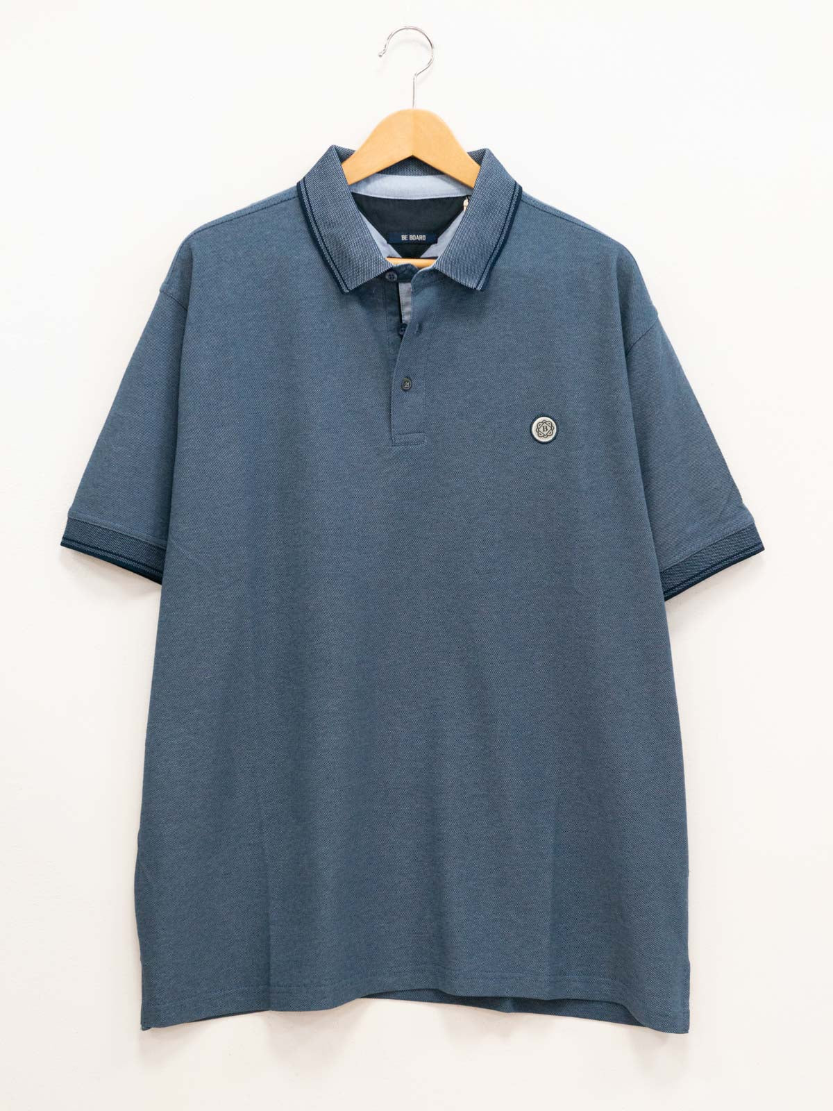 Oxford pique polo shirt