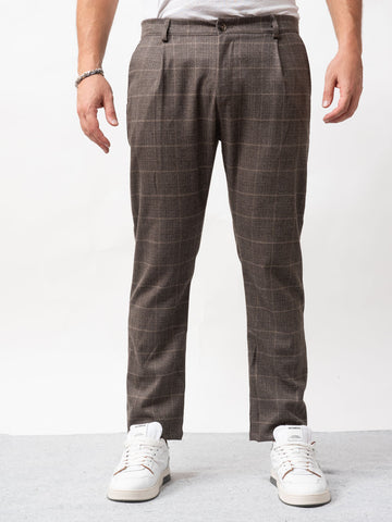 Pantalone chino scozzese