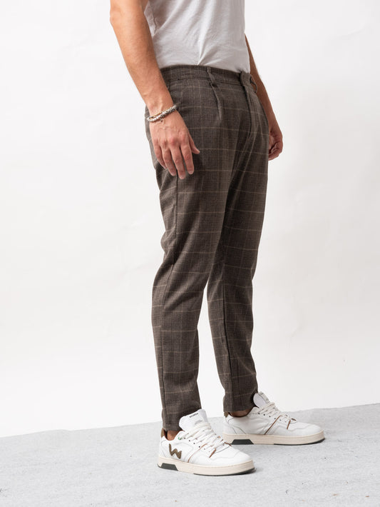 Pantalone chino scozzese