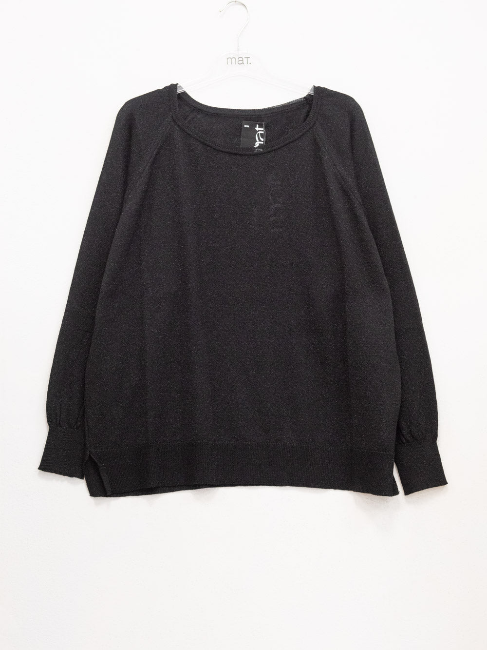 Lightweight sweater with lurex