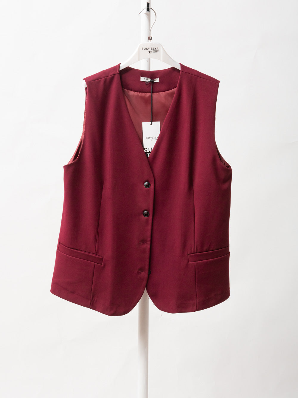 Buttoned vest