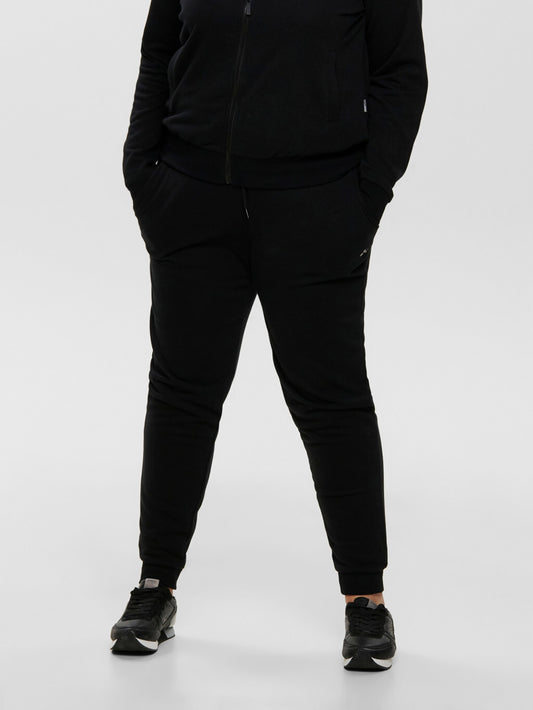 Curvy sports trousers